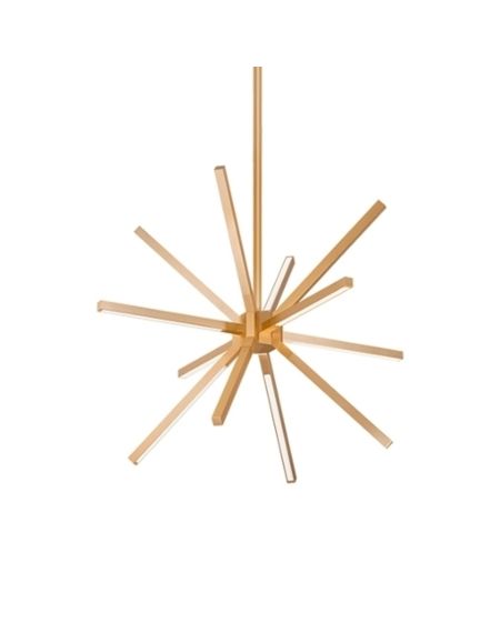  Sirius Minor LED Contemporary Chandelier in Gold