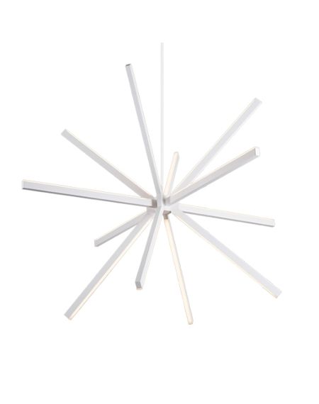  Sirius LED Contemporary Chandelier in White