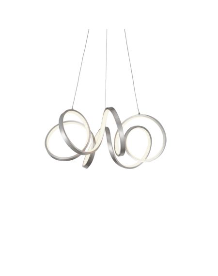 Kuzco Synergy LED Contemporary Chandelier in Brass