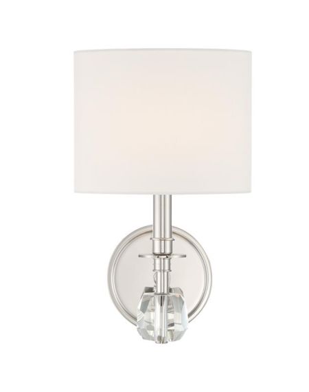  Chimes Wall Sconce in Polished Nickel