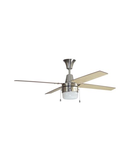Craftmade 48" Connery Ceiling Fan in Brushed Polished Nickel