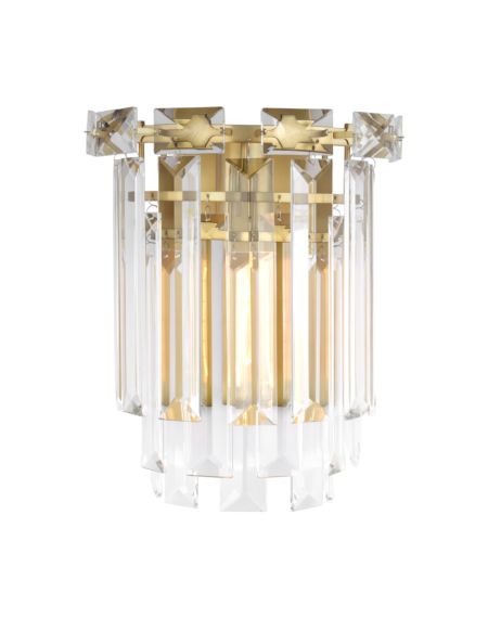 Visual Comfort Studio Arden Wall Sconce in Burnished Brass by Chapman & Myers
