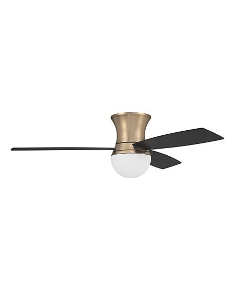 Craftmade Daybreak 1-Light Ceiling Fan with Blades Included in Satin Brass