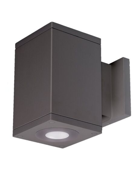 Cube Arch 2-Light LED Wall Sconce in Graphite
