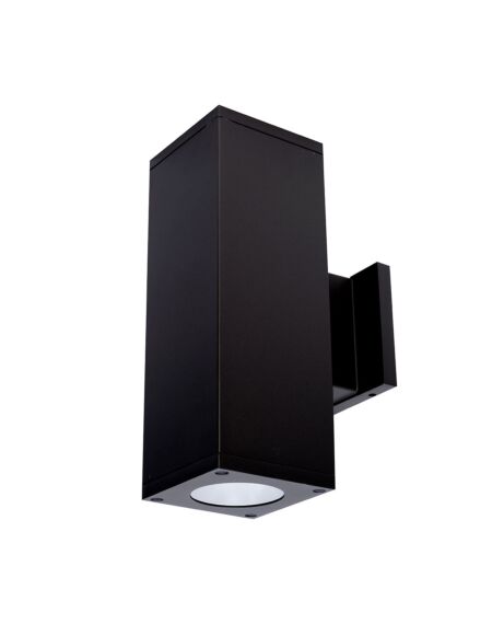 Cube Arch 1-Light LED Wall Sconce in Black