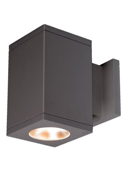 Cube Arch 1-Light LED Wall Sconce in Graphite
