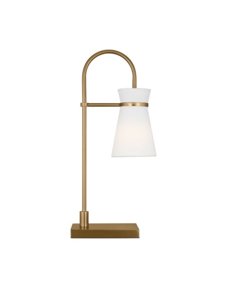 Binx 1-Light Table Lamp in Satin Brass