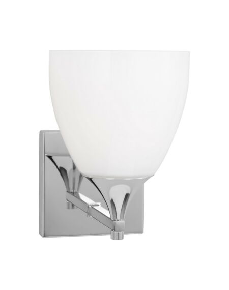 Toffino 1-Light Wall Sconce in Chrome