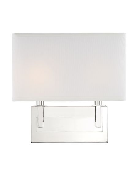  Durham Wall Sconce in Polished Nickel