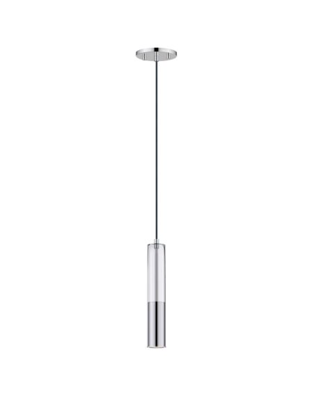 Torch 1-Light LED Pendant in Polished Chrome