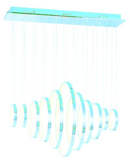 Hoops LED Linear Pendant Light