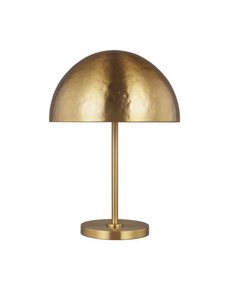 Visual Comfort Studio Whare 2-Light Table Lamp in Burnished Brass by Ellen Degeneres