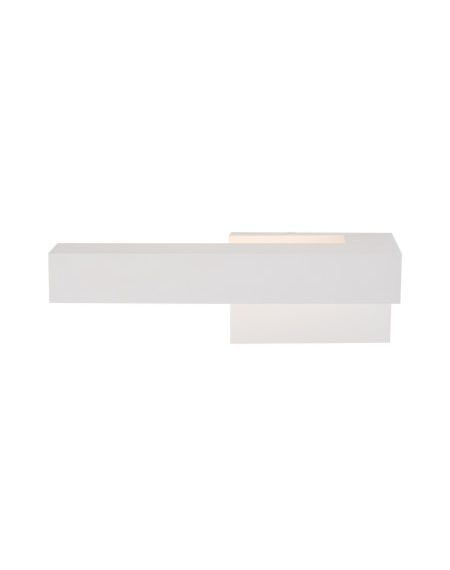  Warner LED Outdoor Wall Light in White