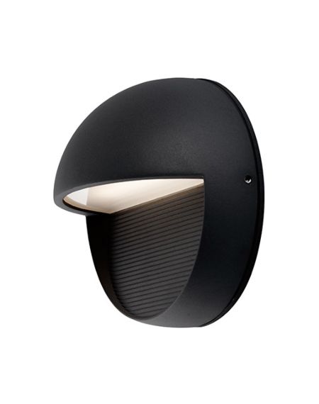  Byron LED Outdoor Wall Light in Black