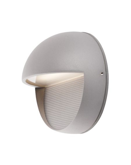  Byron LED Outdoor Wall Light in Grey