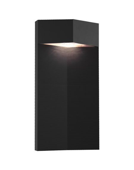  Element LED Outdoor Wall Light in Black