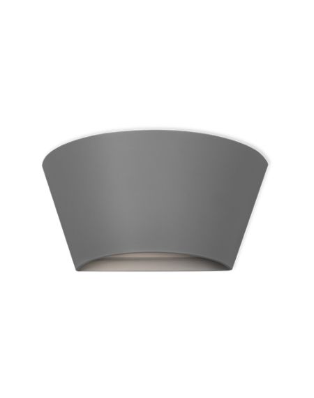  Hallmark LED Outdoor Wall Light in Gray