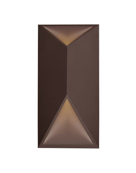  Indio LED Outdoor Wall Light in Brown