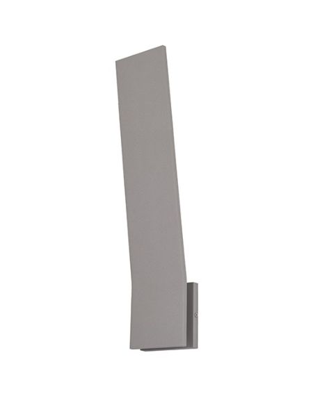  Nevis LED Outdoor Wall Light in Grey