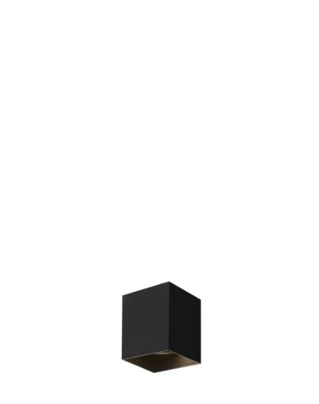 Visual Comfort Modern Exo 2700K LED 5" Ceiling Light in Black and Matte Black