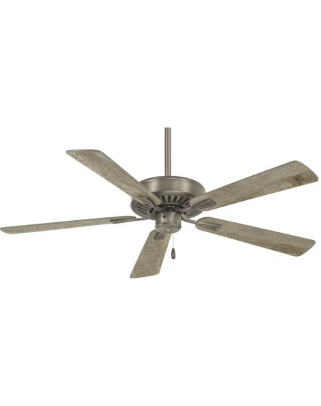  Transitional 52" Indoor Ceiling Fan in Burnished Nickel