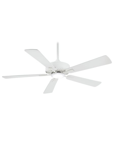  Transitional 52" Indoor Ceiling Fan in White