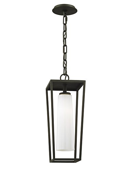 Mission Beach Pendant in Textured Black