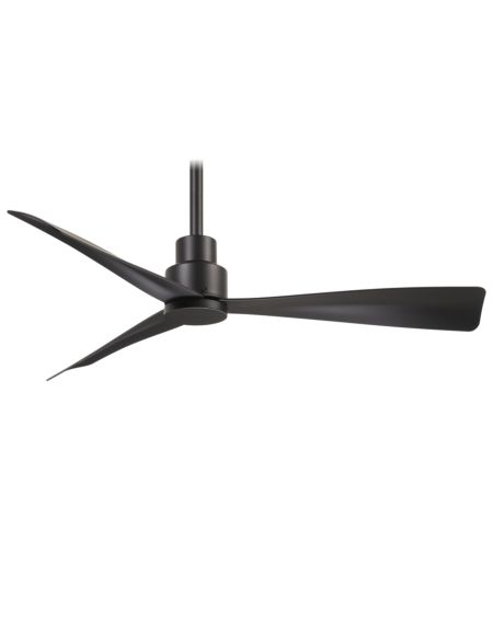  Simple 44" Indoor/Outdoor Ceiling Fan in Coal