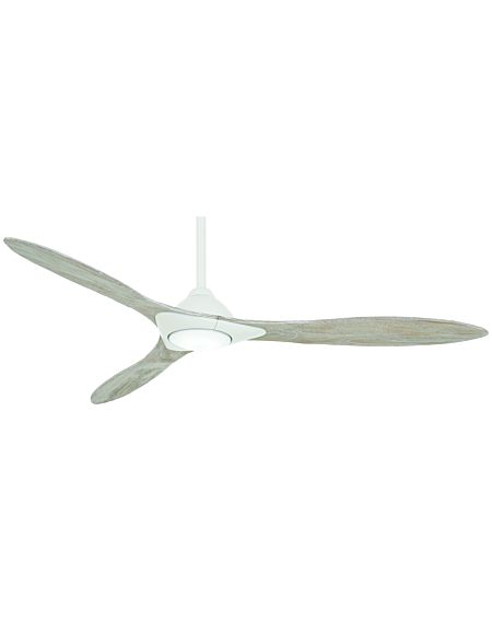  Sleek 60" Ceiling Fan in Flat White
