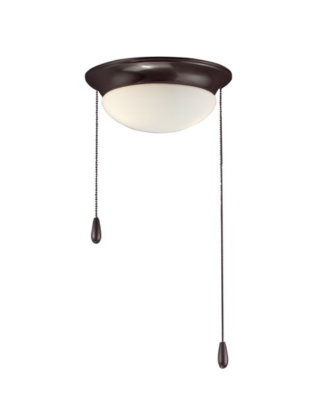 Maxim Basic Max 2 Light Ceiling Fan Light Kit in Oil Rubbed Bronze