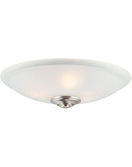  Basic-Max Ceiling Fan Light Kit in Satin Nickel