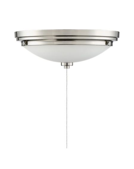 Lucerne LED White Opal Fan Light Kit