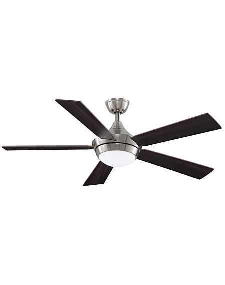  Celano V2 52" LED Indoor Ceiling Fan in Brushed Nickel with Opal Frosted Glass