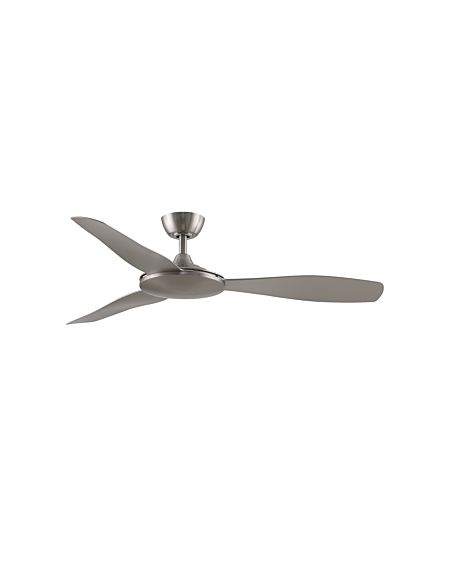 Fanimation GlideAire 52 Inch Indoor Ceiling Fan in Brushed Nickel