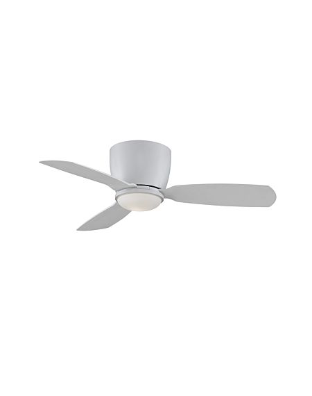  Embrace 44" LED Indoor Ceiling Fan in Matte White with Opal Frosted Glass