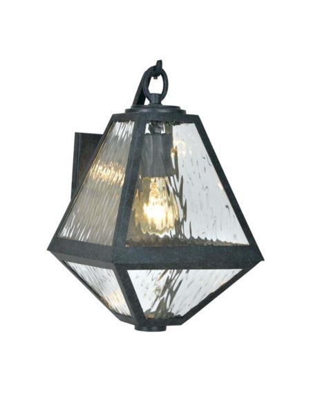 Brian Patrick Flynn for Glacier Outdoor Wall Light in Black Charcoal