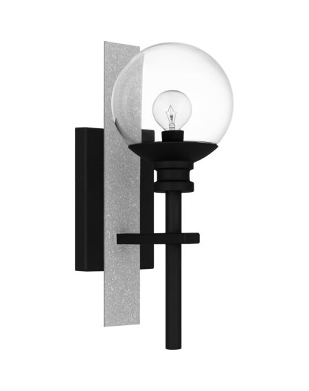 Gladstone 1-Light Outdoor Wall Mount in Earth Black