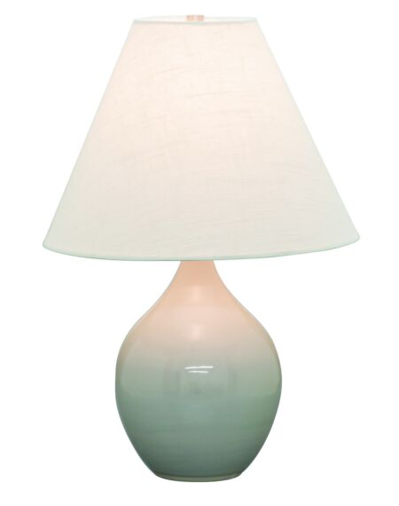 Scatchard 1-Light Table Lamp in Gray Gloss