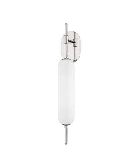  Miley Wall Sconce in Polished Nickel