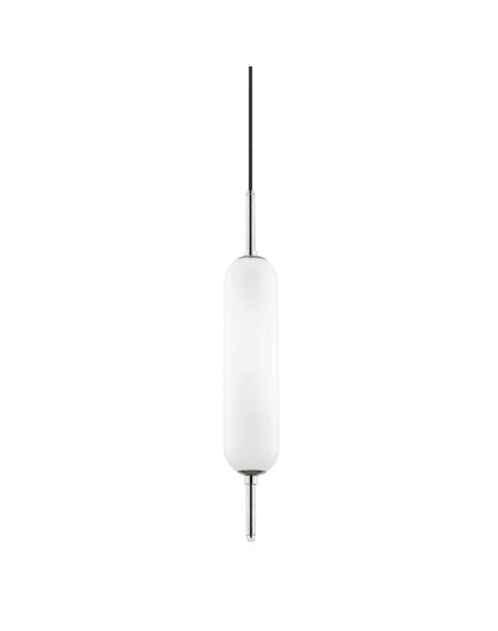  Miley Pendant Light in Polished Nickel