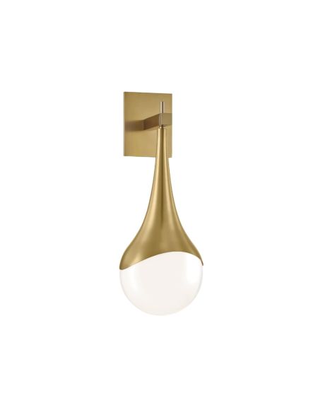  Ariana Wall Sconce in Aged Brass