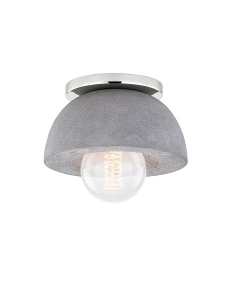  Poppy Ceiling Light in Polished Nickel