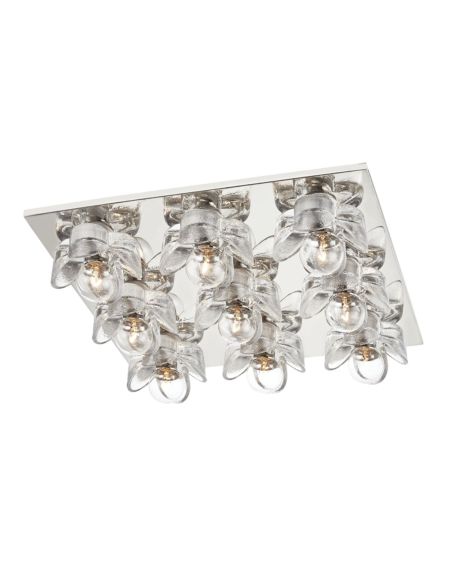  Shea Ceiling Light in Polished Nickel