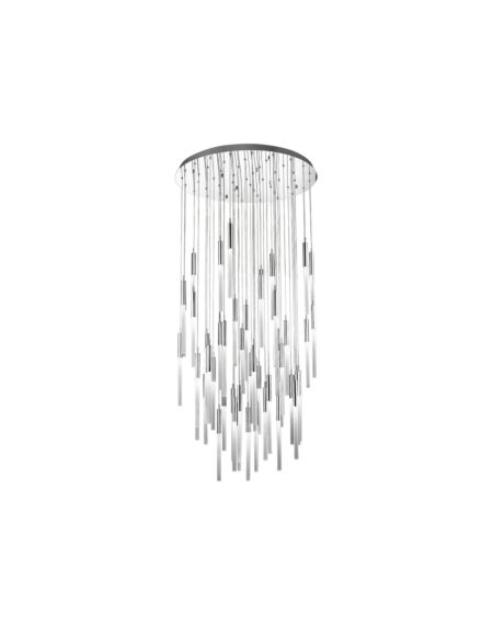 Main St. 51-Light Pendant in Polished Nickel