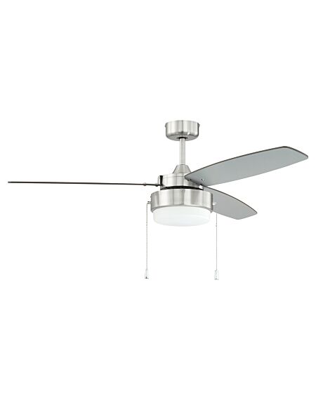 Craftmade 52" Intrepid Ceiling Fan in Brushed Polished Nickel