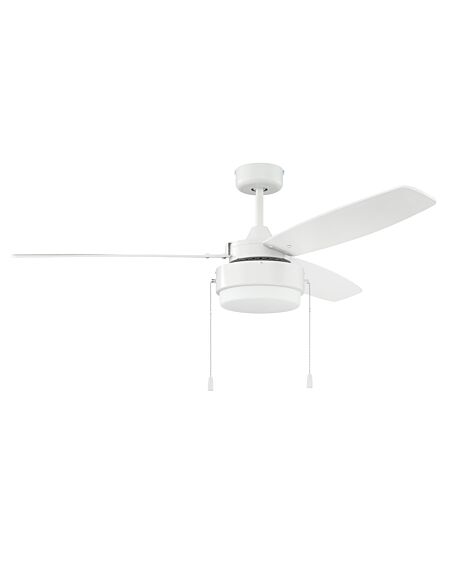 Craftmade 52" Intrepid Ceiling Fan in White