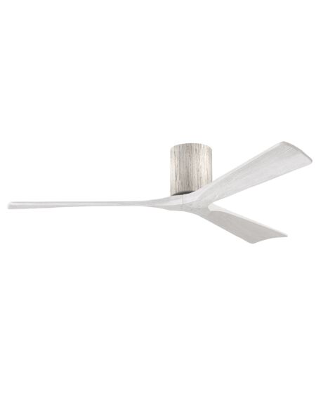 Irene 6-Speed DC 60" Ceiling Fan in Barnwood with Matte White blades