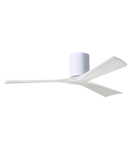 Irene 6-Speed DC 52" Ceiling Fan in White with Matte White blades