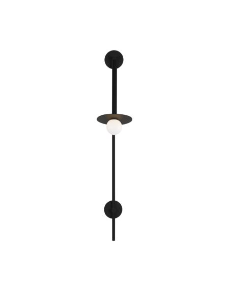 Visual Comfort Studio Nodes Wall Sconce in Midnight Black by Kelly Wearstler