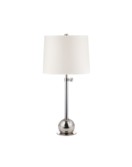  Marshall Table Lamp in Polished Nickel